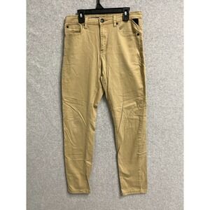 GTL4 Good Things Last 4Ever Chino Pants Mens‎ 32x32 Beige Stretch Regular Fit